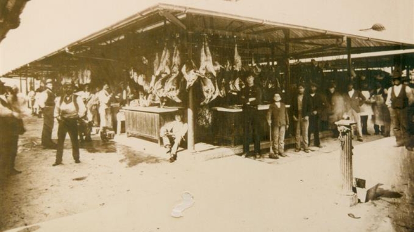 New Market Butchers Stalls (2)